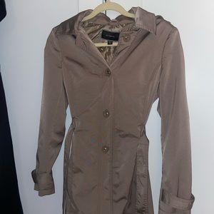 Brown le château trench coat